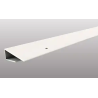 PLAFOND PVC FINITION S-F "U" BLANC 4M
