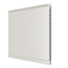 PLAFOND PVC BLANC TYPE SL 1 FRISE 2900MM x 250MM x 10MM (LA LAME)