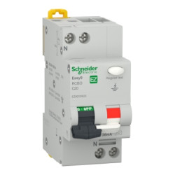 DISJ DIF EASY9 1P+N 20A 4.5KA C 30MA - EZ9D32620