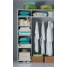 PRISME BLANC SANS TIROIR H 1800 * P 500 * L 1800